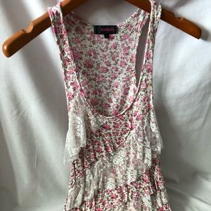 Floral tank top
